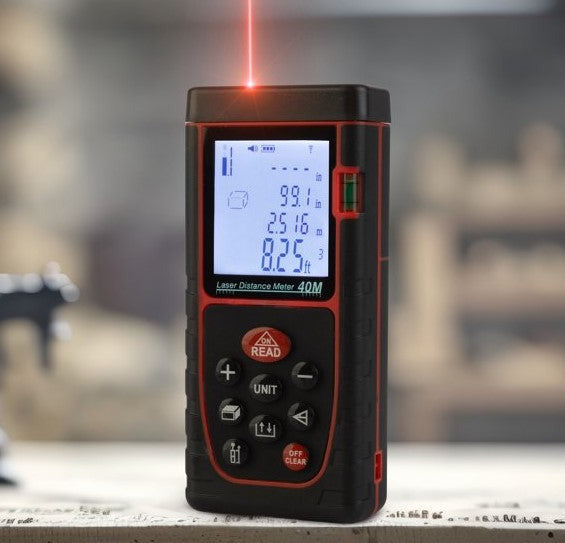 Telemetru laser, Zola, functii multiple, domeniu de masurare 0.03 - 40 m, IP-54 Telemetru laser, Zola, functii multiple, domeniu de masurare 0.03 - 40 m, IP-54